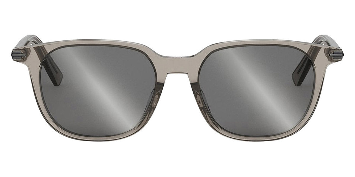 Dior® DIORBLACKSUIT S12F - Shiny Light Pink/Lenses Smoke Mirror Organic 77A4 Sunglasses