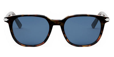 Dior® Diorblacksuit S12I Bioacetate - 18B0 Shiny Havana / Blue Sunglasses