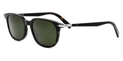 Dior® Diorblacksuit S12I Bioacetate - 20C0 Shiny Dark Havana / Green Sunglasses