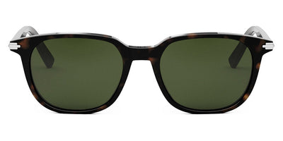 Dior® Diorblacksuit S12I Bioacetate - 20C0 Shiny Dark Havana / Green Sunglasses