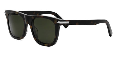 Dior® DIORBLACKSUIT S13I CD DIORBLACKSUIT S13I 20C0 53 - 20C0 Shiny Dark Havana / Green Sunglasses