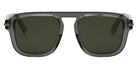 Dior® DIORBLACKSUIT S15I CD DIORBLACKSUIT S15I 45C0 52 - 45C0 Shiny Grey / Green Sunglasses