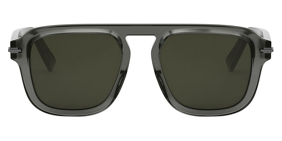 Dior® DIORBLACKSUIT S15I CD DIORBLACKSUIT S15I 45C0 52 - 45C0 Shiny Grey / Green Sunglasses