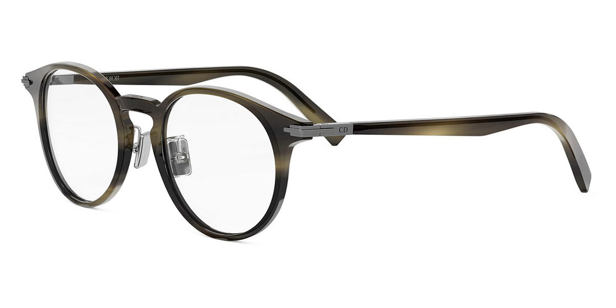Dior® DIORBLACKSUITO R6F CD DIORBLACKSUITO R6F 2700 50 - 2700 Shiny Havana Eyeglasses