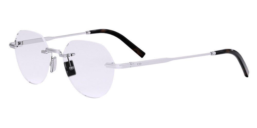 Dior® DIORBLACKSUITO R7U CD DIORBLACKSUITO R7U F000 51 - F000 Shiny Silver Eyeglasses