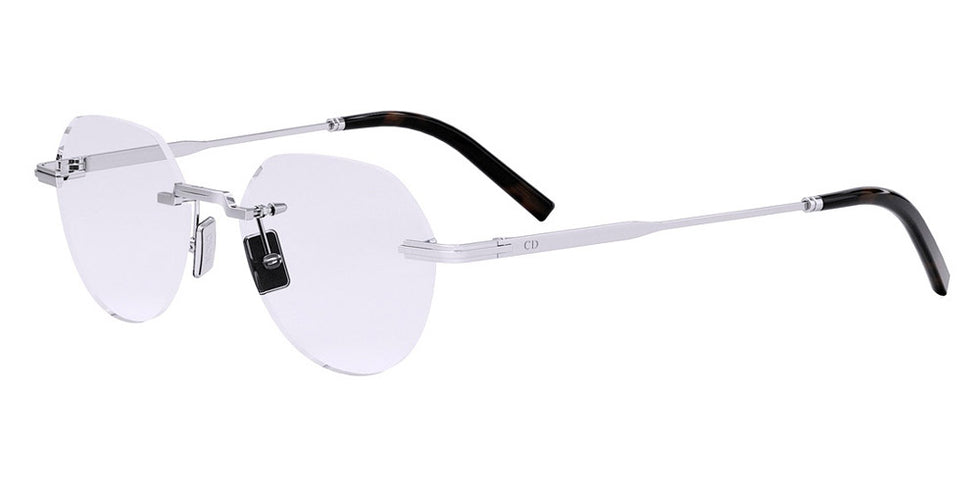 Dior® DIORBLACKSUITO R7U CD DIORBLACKSUITO R7U F000 51 - F000 Shiny Silver Eyeglasses