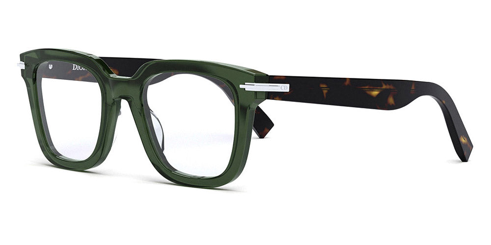 Dior® DIORBLACKSUITO S10I CD DIORBLACKSUITO S10I 5800 51 - 5800 Shiny Green Eyeglasses