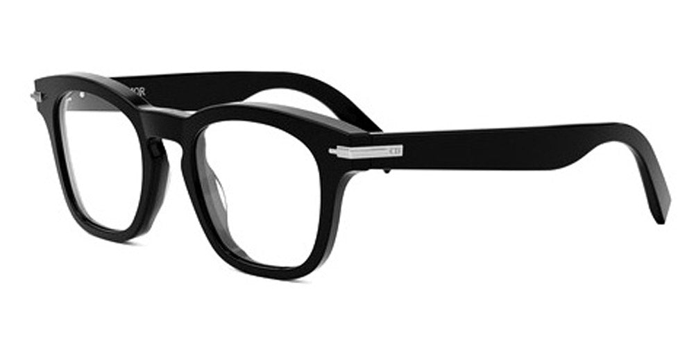 Dior® DIORBLACKSUITO S21I CD DIORBLACKSUITO S21I 1000 49 - 1000 Shiny Black Eyeglasses