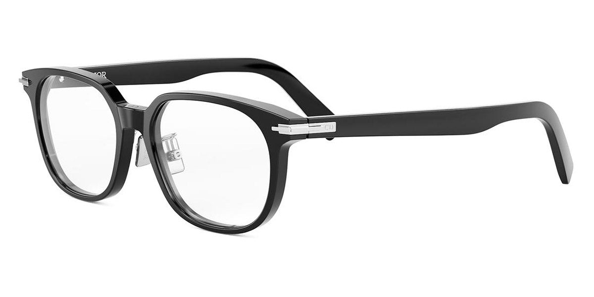 Dior® DIORBLACKSUITO S25F CD DIORBLACKSUITO S25F 1000 53 - 1000 Shiny Black Eyeglasses