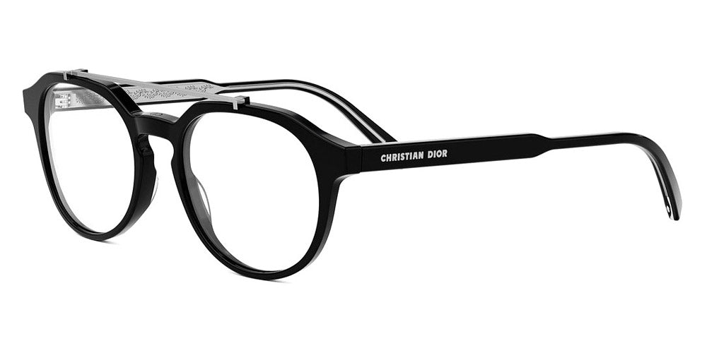 Dior® DIORBOTANICAO R1I CD DIORBOTANICAO R1I 1000 51 - 1000 Black Crystal Eyeglasses