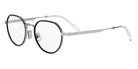 Dior® DIORBOTANICAO R2U CD DIORBOTANICAO R2U F400 49 - F400 Shiny Silver Eyeglasses