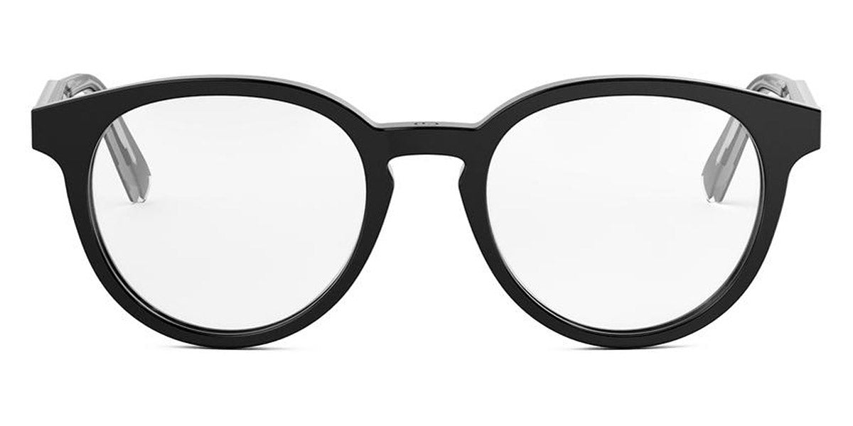 Dior® DIORBOTANICAO R3I CD DIORBOTANICAO R3I 1000 49 - 1000 Shiny Black Eyeglasses