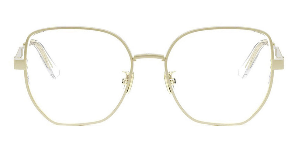 Dior® DIORCANNAGEO B2U CD DIORCANNAGEO B2U B000 54 - Metal Shiny Yellow Eyeglasses