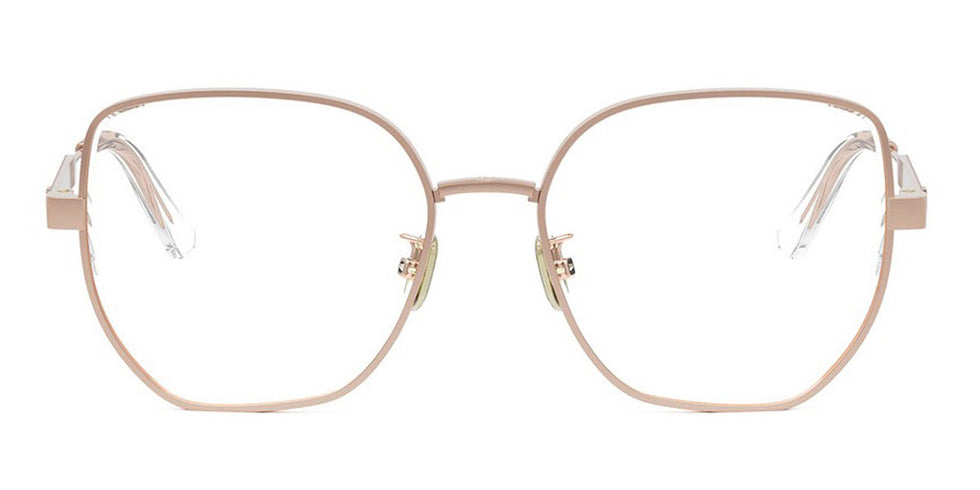 Dior® DIORCANNAGEO B2U CD DIORCANNAGEO B2U D000 54 - Metal Shiny Rose Eyeglasses