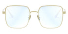 Dior® DIORCANNAGEO S1F CD DIORCANNAGEO S1F B0BB 55 - B0BB Shiny Light Nickeltin / Gradient Smoke Eyeglasses