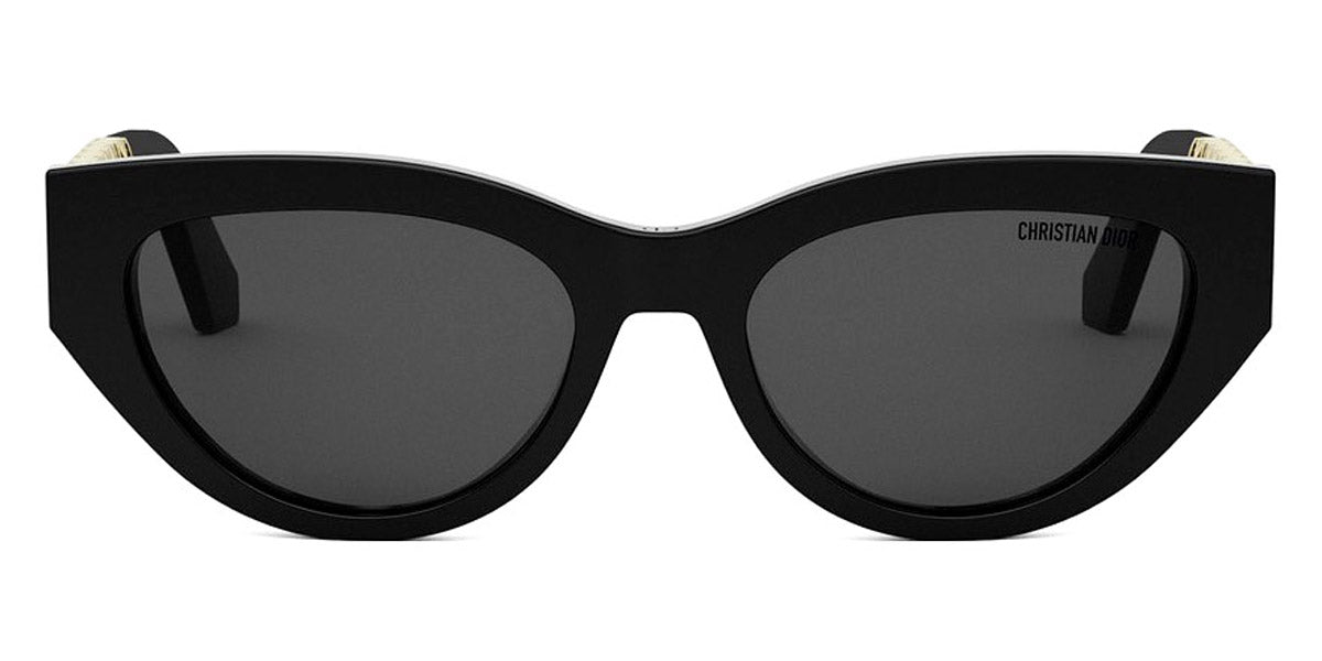 Dior® DIORÉSILLE B1I - 10A0 Shiny Black / Smoke Sunglasses