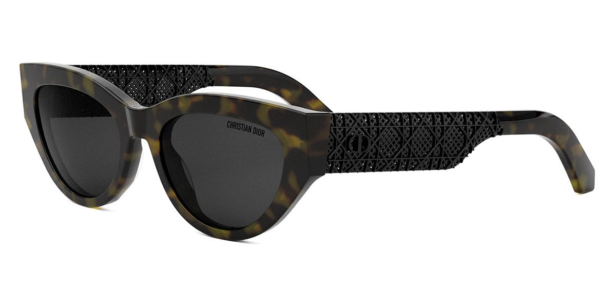 Dior® DIORÉSILLE B1I - 20A0 Shiny Dark Havana / Smoke Sunglasses