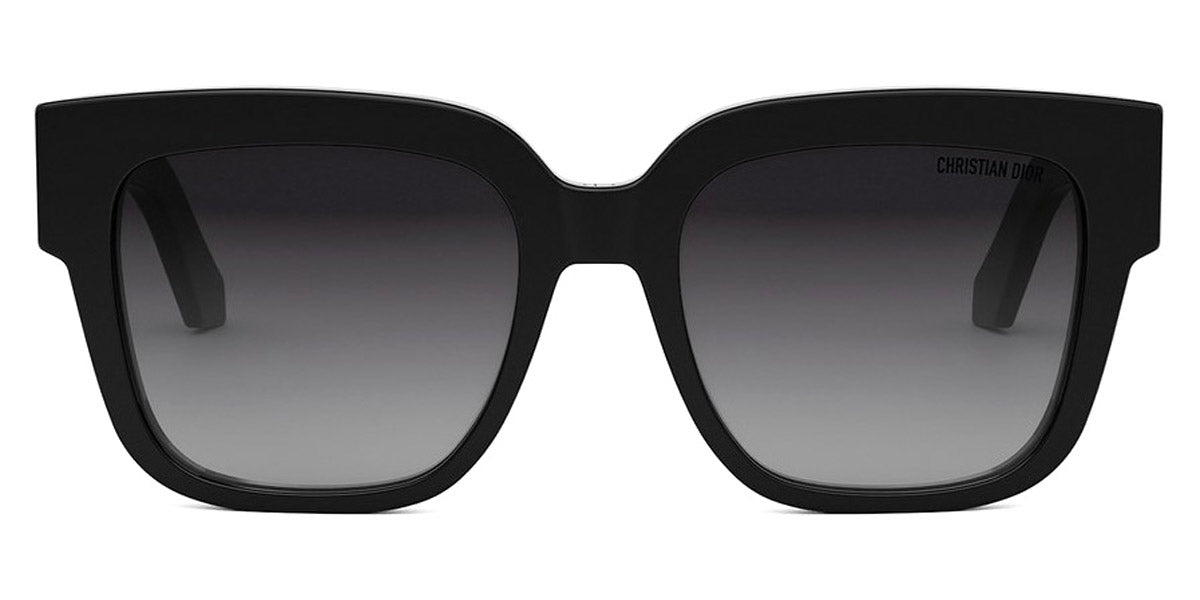 Dior® DIORÉSILLE S1I - 12A1 Shiny Black with Grey Sunglasses