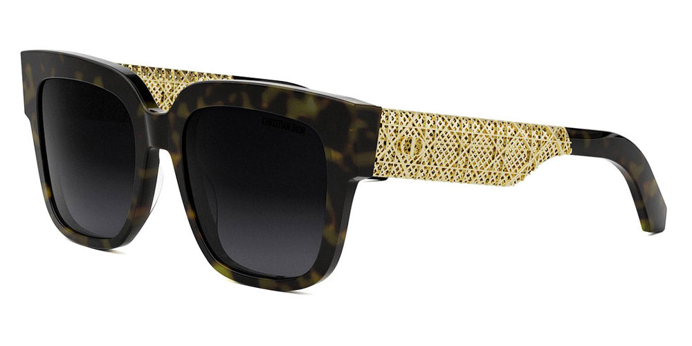 Dior® DIORÉSILLE S1I CD DIORÉSILLE S1I 20A1 54 - 20A1 Shiny Dark Havana / Gradient Smoke Sunglasses