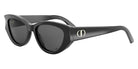 Dior® DIORGLOW B1I CD DIORGLOW B1I 10A0 53 - 10A0 Shiny Black / Grey Sunglasses