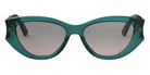 Dior® DIORGLOW B1I CD DIORGLOW B1I 71AL 53 - 71AL Shiny Green / Grey Gradient Sunglasses