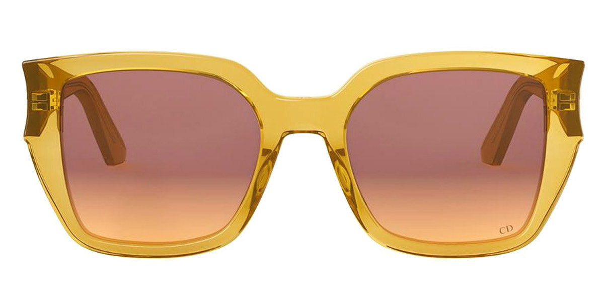 Dior® DIORGLOW S1I CD DIORGLOW S1I 66D2 53 - 66D2 Shiny Yellow / Brown Gradient Sunglasses
