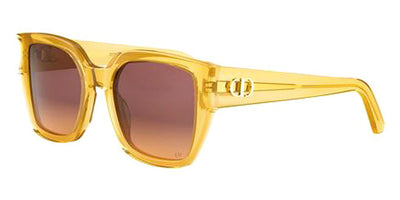 Dior® DIORGLOW S1I CD DIORGLOW S1I 66D2 53 - 66D2 Shiny Yellow / Brown Gradient Sunglasses