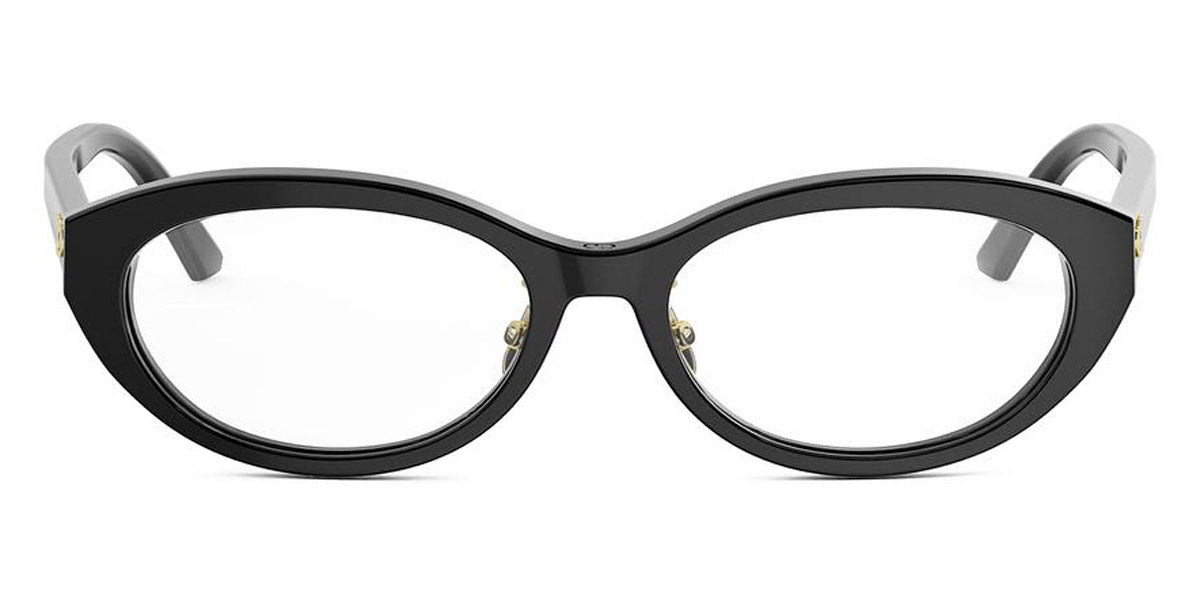 Dior® DIORGLOWO B1F CD DIORGLOWO B1F 1000 53 - 1000 Shiny Black Eyeglasses
