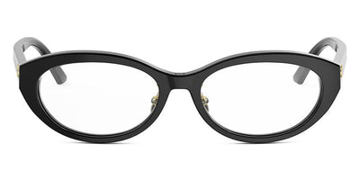 Dior® DIORGLOWO B1F CD DIORGLOWO B1F 1000 53 - 1000 Shiny Black Eyeglasses