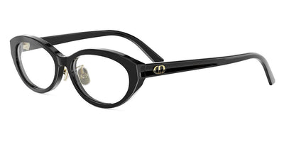 Dior® DIORGLOWO B1F CD DIORGLOWO B1F 1000 53 - 1000 Shiny Black Eyeglasses
