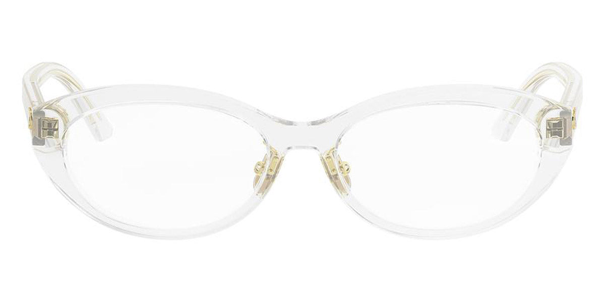 Dior® DIORGLOWO B1F CD DIORGLOWO B1F 8500 53 - 8500 Shiny Transparent Eyeglasses