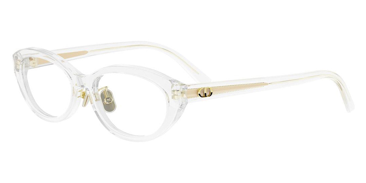 Dior® DIORGLOWO B1F CD DIORGLOWO B1F 8500 53 - 8500 Shiny Transparent Eyeglasses