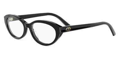 Dior® DIORGLOWO B1I CD DIORGLOWO B1I 1000 53 - 1000 Shiny Black Eyeglasses