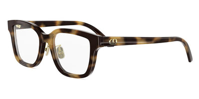 Dior® DIORGLOWO S1F CD DIORGLOWO S1F 2400 51 - 2400 Shiny Havan Eyeglasses