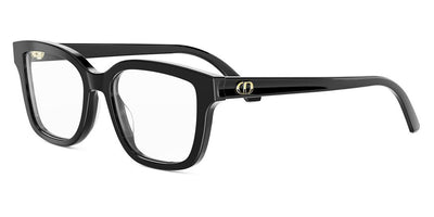 Dior® DIORGLOWO S1I CD DIORGLOWO S1I 1000 51 - 1000 Shiny Black Eyeglasses