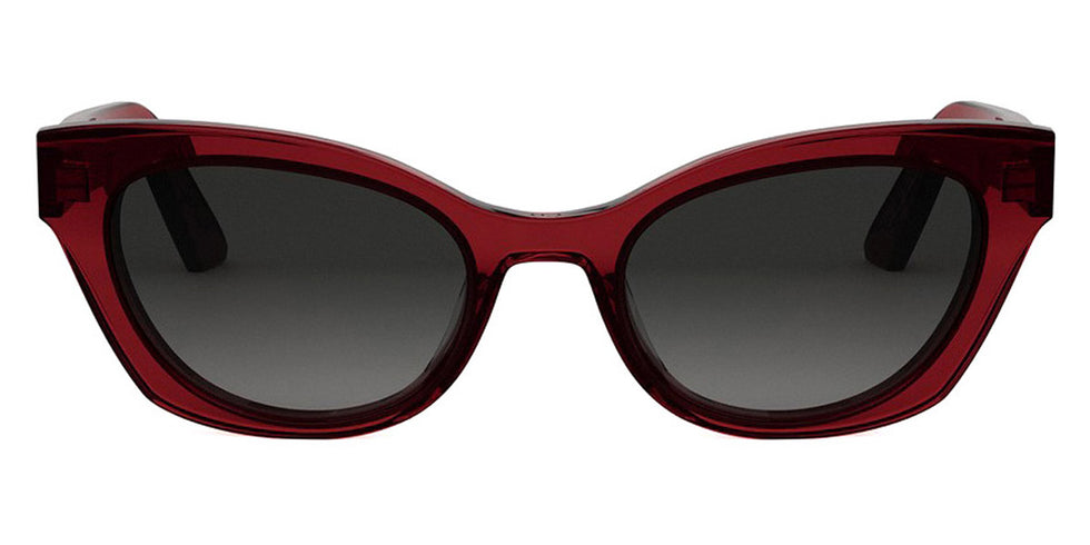 Dior® DIORMIDNIGHT B2I - Shiny Red/Lenses Gradient Smoke Organic 35A1 Sunglasses