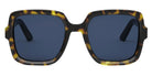 Dior® DIORMIDNIGHT S4I CD DIORMIDNIGHT S4I 20B0 54 - 20B0 Shiny Havana / Blue Sunglasses