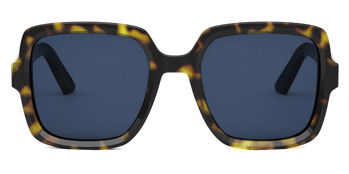 Dior Safilo スポーティーサングラス Dior Oblique S1F Transparent Black Square Sunglasses | DIOR