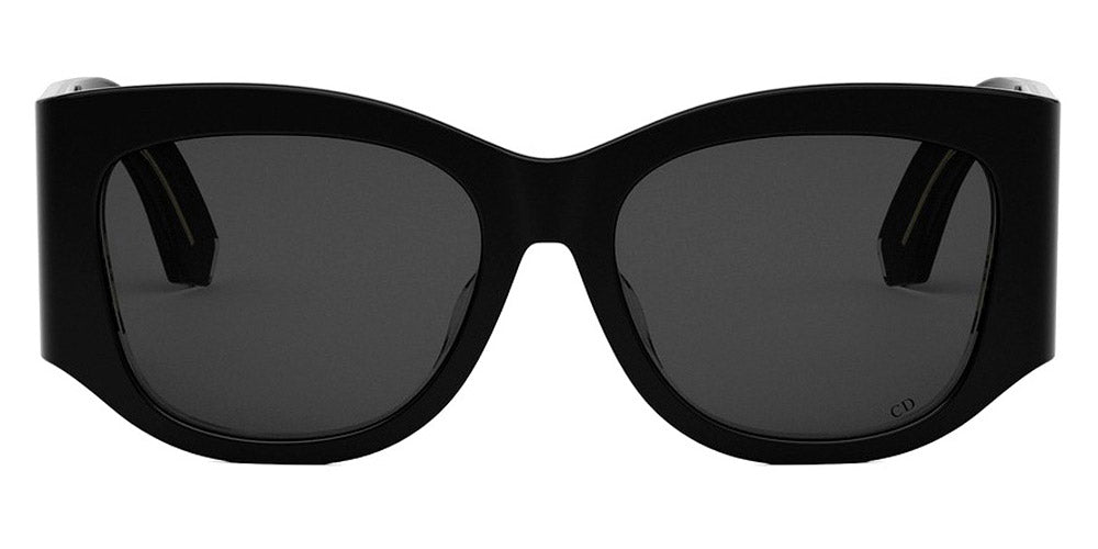 Dior® DIORNUIT S1F CD DIORNUIT S1F 10A0 55 - 10A0 Shiny Black / Smoke Sunglasses
