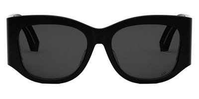 Dior® DIORNUIT S1F CD DIORNUIT S1F 10A0 55 - 10A0 Shiny Black / Smoke Sunglasses