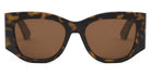 Dior® DIORNUIT S1I - 24F0 Shiny Havana / Gradient Brown Sunglasses