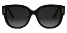 Dior® Diorpacific B2F CD DIORPCFC B2F 10A1 55 - Shiny Black 10A1 Sunglasses