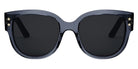 Dior® Diorpacific B2I CD DIORPCFC B2I 74B0 54 - Shiny Blue Lenses  Blue  Organic 74B0 Sunglasses