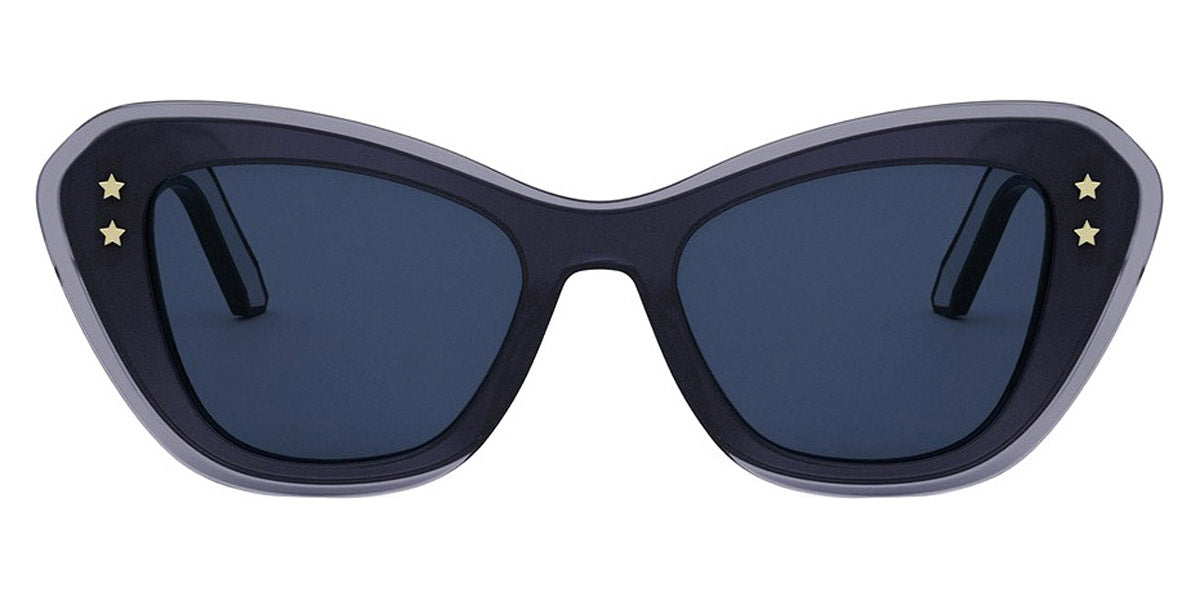 Dior® DIORPACIFIC B3U - Shiny Blue/Lenses Blue Organic 30B0 Sunglasses