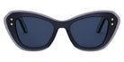Dior® DIORPACIFIC B3U - Shiny Blue/Lenses Blue Organic 30B0 Sunglasses