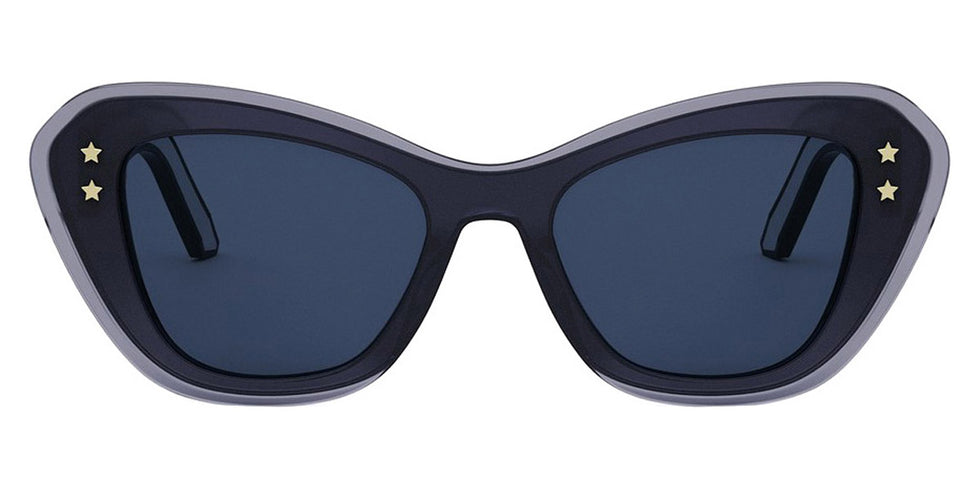 Dior® DIORPACIFIC B3U - Shiny Blue/Lenses Blue Organic 30B0 Sunglasses