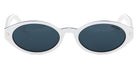 Dior® DIORPACIFIC R1I CD DIORPACIFIC R1I 50B0 52 - 50B0 Shiny White / Blue Sunglasses
