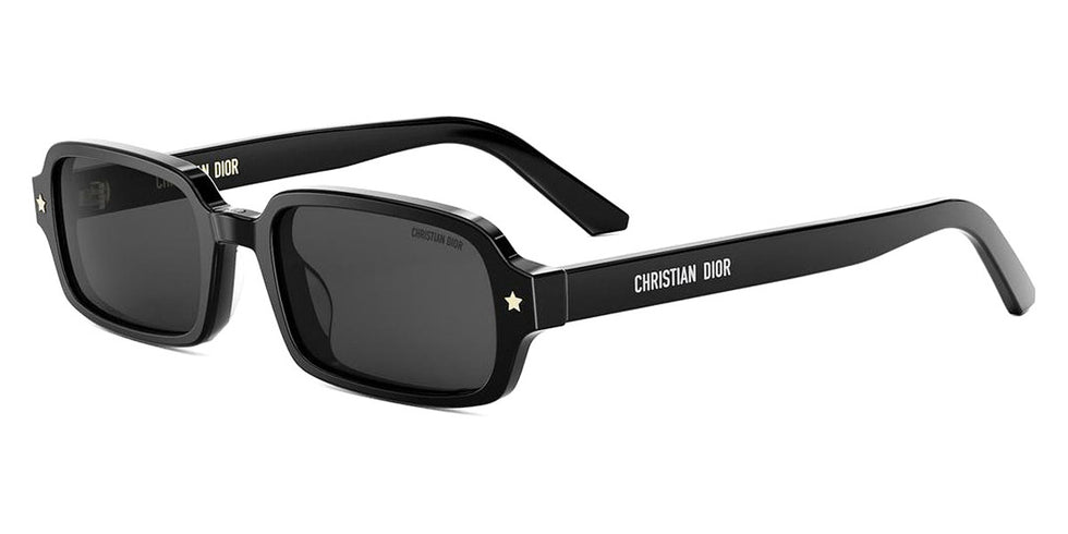 Dior® DIORPACIFIC S3I CD DIORPACIFIC S3I 10A0 58 - 10A0 Shiny Black / Grey Sunglasses