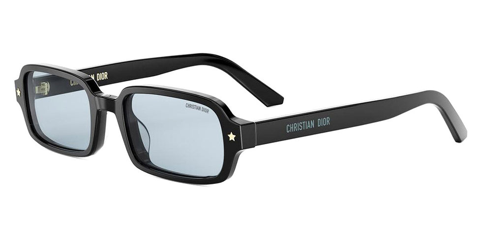 Dior® DIORPACIFIC S3I CD DIORPACIFIC S3I 16I0 58 - 16I0 Shiny Black / Blue Sunglasses
