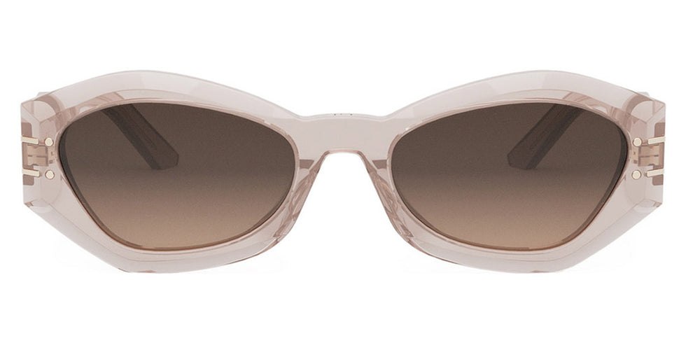 Dior® DiorSignature B1U - 40F1 Shiny Pink / Brown Pink Sunglasses